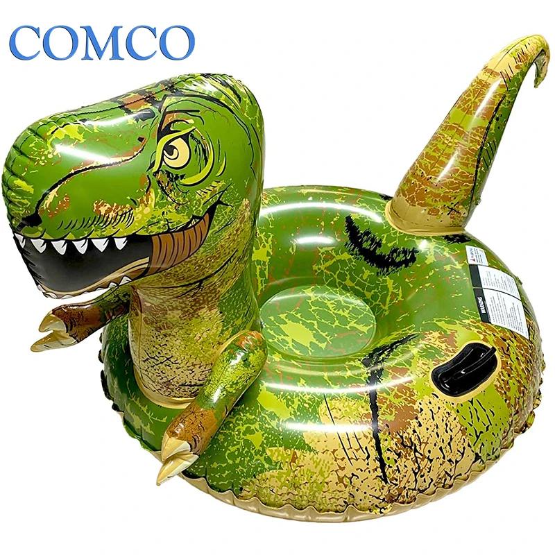 Фабрика по индивидуальному заказу животных T-Rex снегоуборные зимние Санки Усиленные ручки надувные динозавры Снежная трубка
