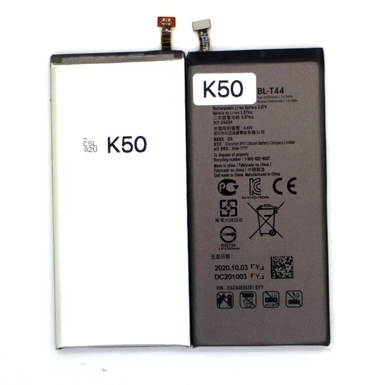 Bl t44 3500 мА/ч, литий ионный полимерный аккумулятор для Lg K50 K12 Prime Q60 (1600331483446)