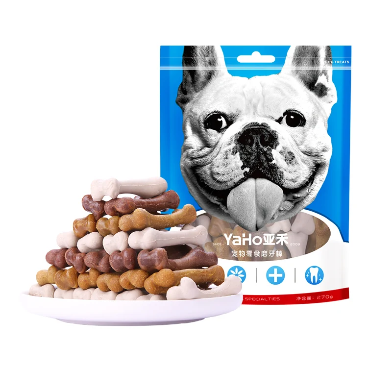 Unique design Low Fat Dog Snacks Chew Dog Bone Dental Stick for Dogs