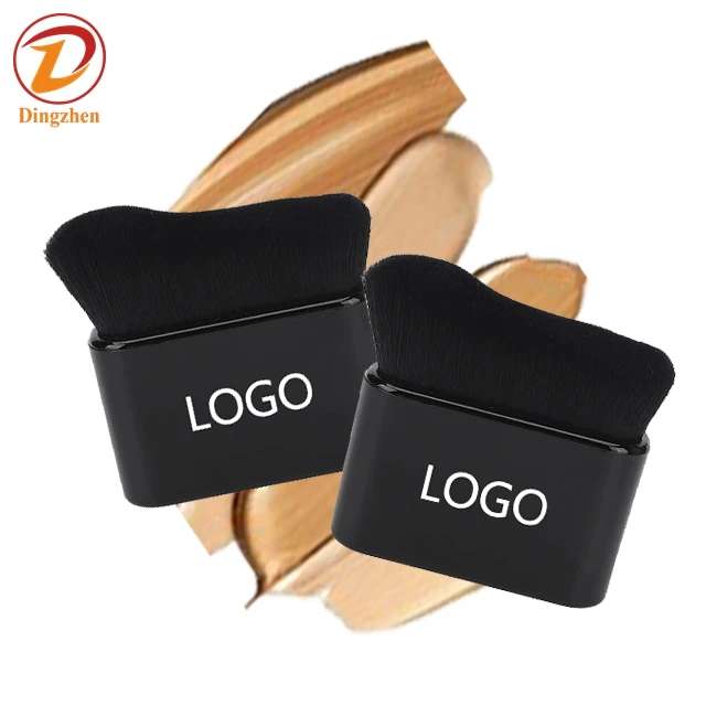 Custom Box Self Tanner Cream Bronzer Brush Self Tanning Applicator Brush Foundation Body Makeup Powder Brush With Private LOGO