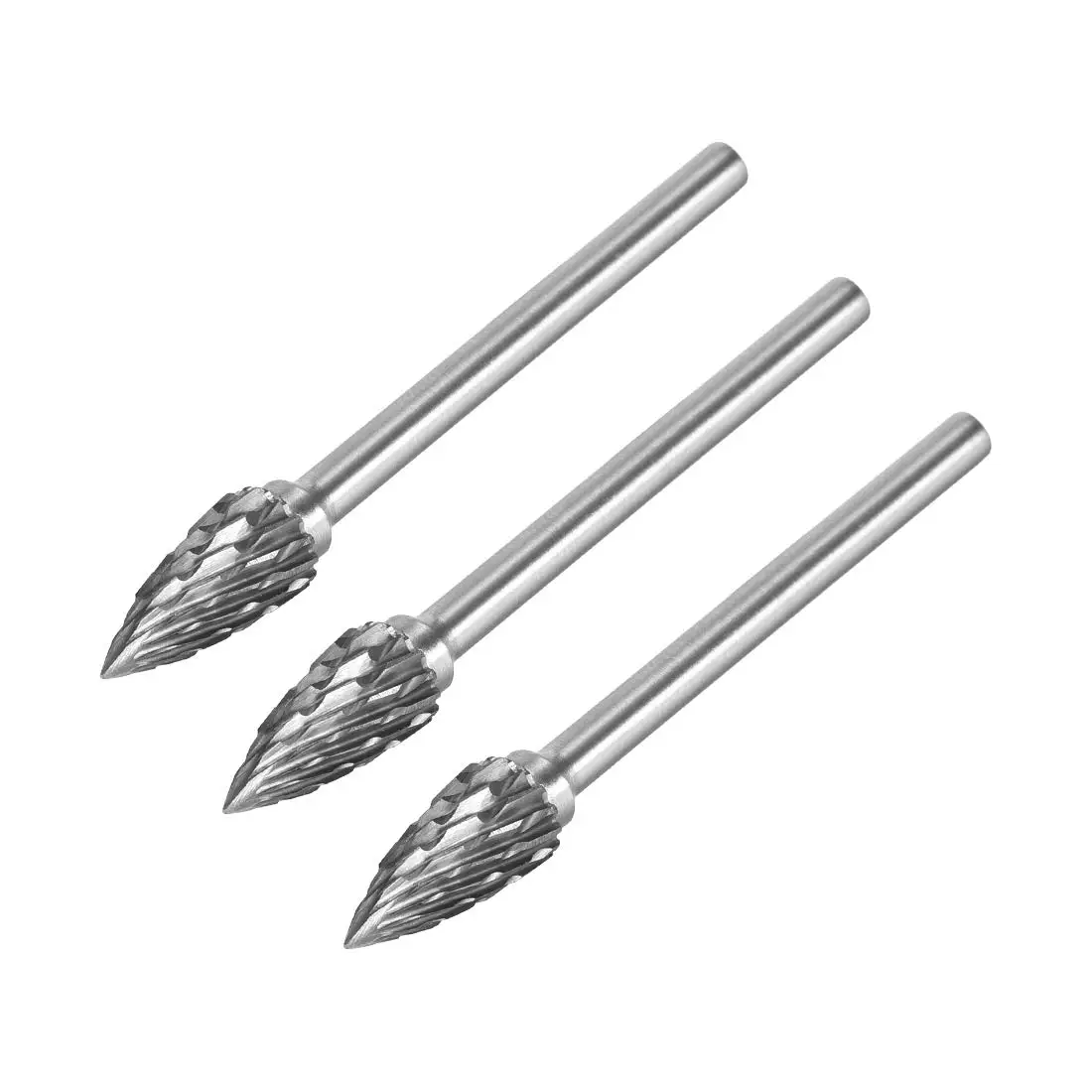 Factory Wholesale Price RXTOOLS rotary burr drill bit blanks carbide tungsten burrs long aluminium