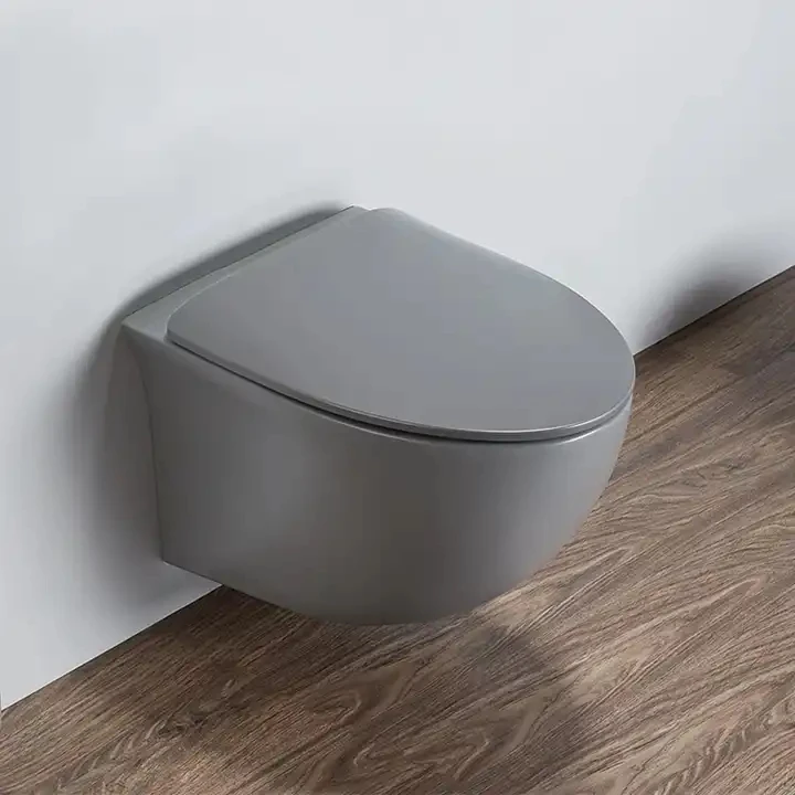 European Sanitaryware Ceramic Standard Wall Hung Toilet Bowl High Quality Wall Hanging Commode Bedroom Wall Mounted Toilet