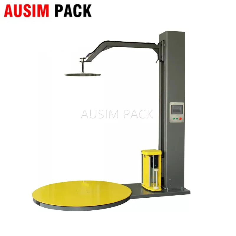 Original Brand New TO-263 Stretch Wrap Wrapping Film Pallet Machine With 2000kgs Loading