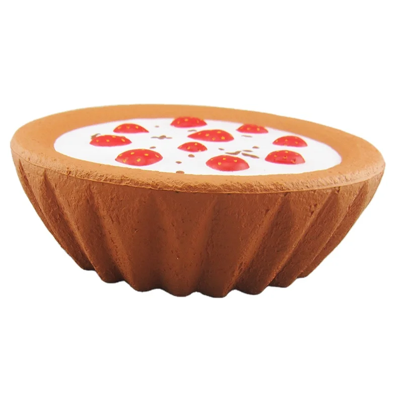 
Slow Rising Kawaii Colorful Squishy Soft Strawberry Cake Jumbo Scented cake 