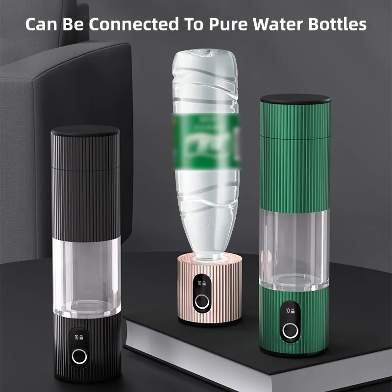 6000ppb Smart Bottle Portable Hydrogen Water Bottle Ionized Bottle Hydrogen Alkaline Water Hydrogen-Rich Water Cup 230ml