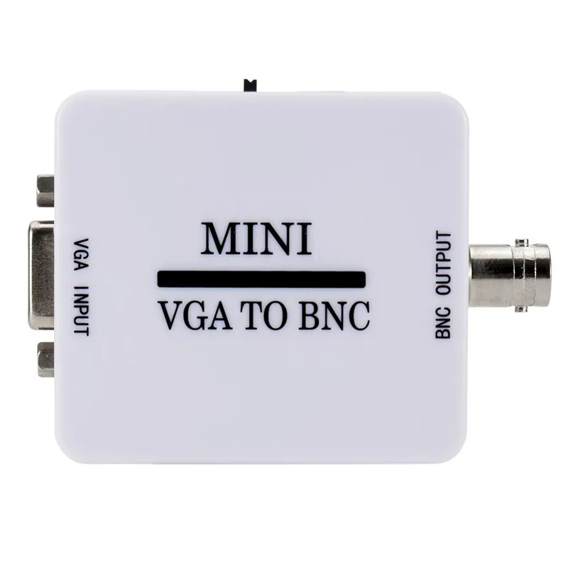 VGA to BNC Video Converter Convertor Box Composite Mini HD VGA to BNC Adapter Conversor Digital Switcher Box For HDTV Monitor