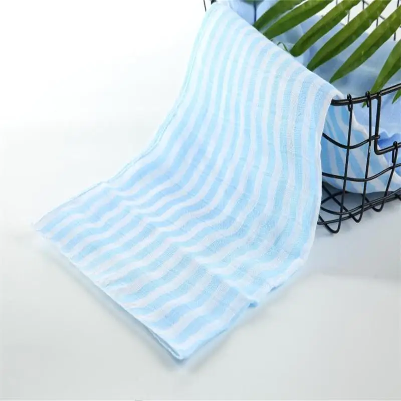 Factory Customized Logo Soft 100% Organic Cotton Cloth Printed Muslin Blankets Muslin Baby Towel