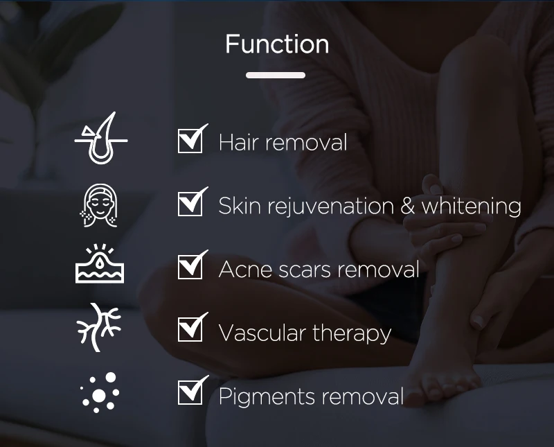 ADSS Manufacture DPL machine,painless hair removal vertical machine,strong power