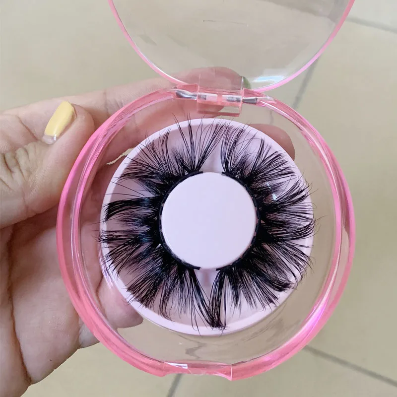 Qingdao factory wholesale dramatic 3D false lashes wholesale mink eyelashes