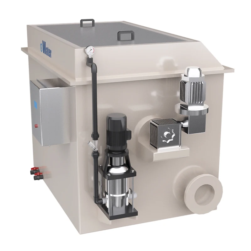 Барабанный Фильтр eWater 20T Ras для фильтрации воды в