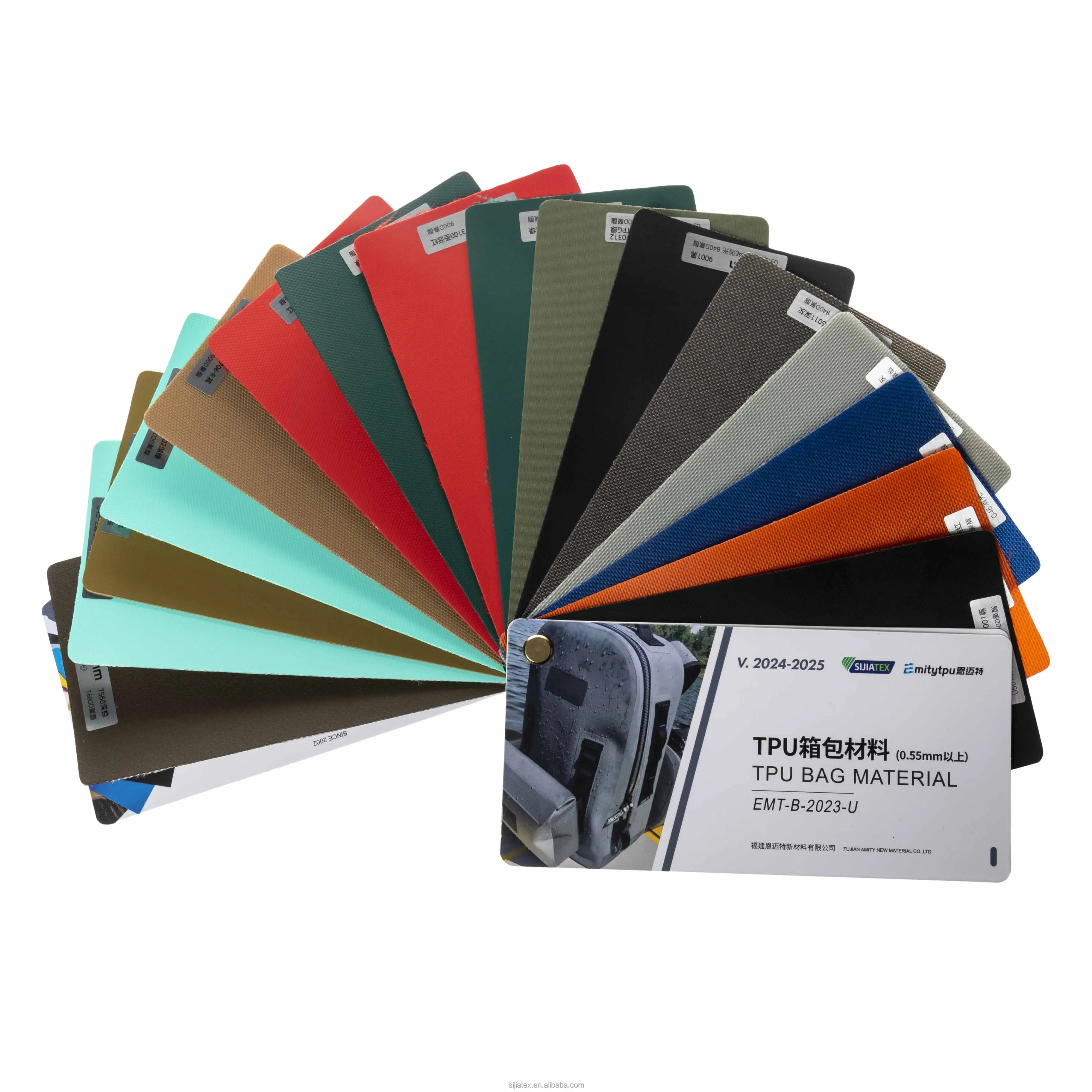 PVC Coated Polyethylene Fabric inflatable Tear Resistant Fabric Colorful SIJIA PVC Fabric For Bags