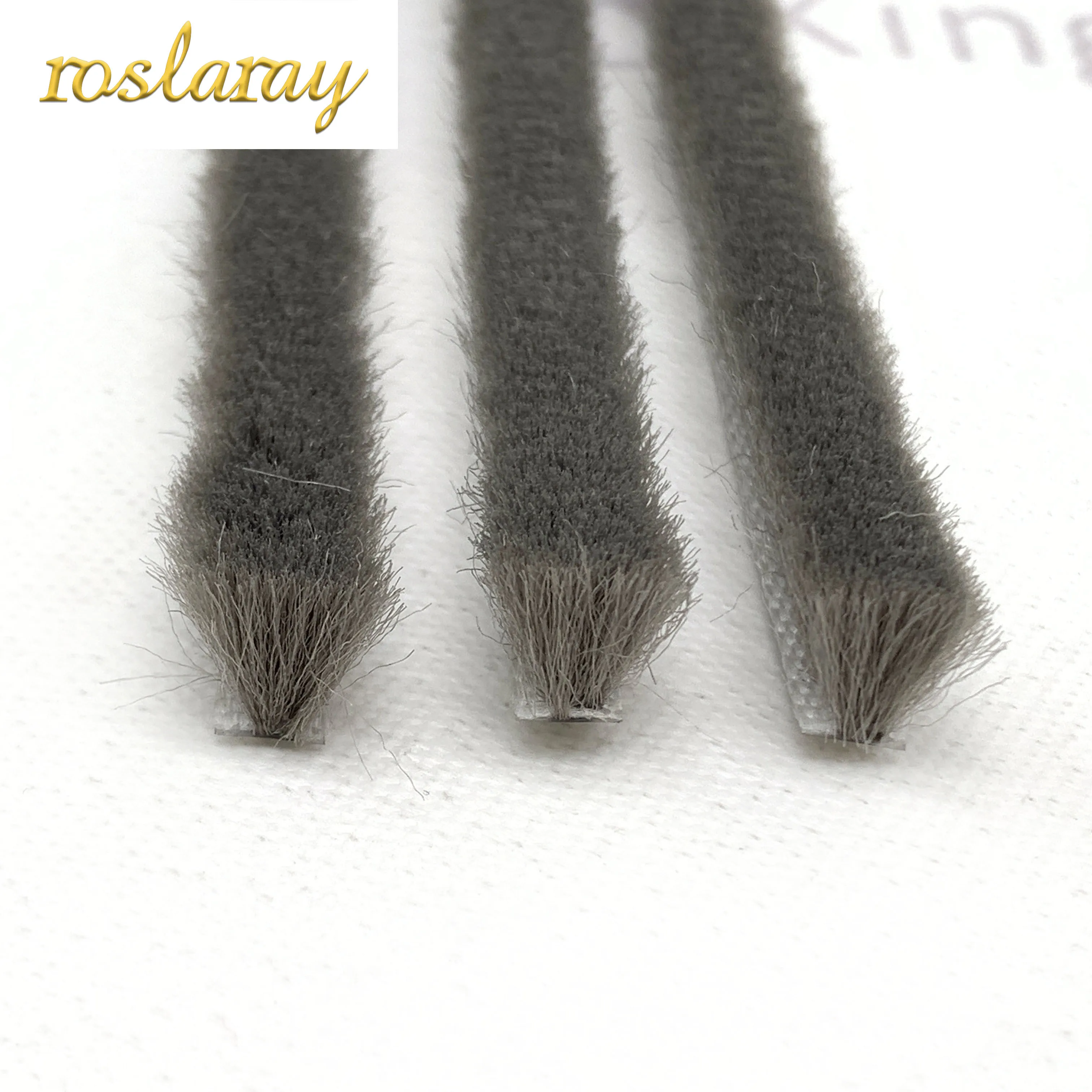 Factory Price Adhesive Weather Strip Wool Top Pile Aluminum Window Door Seal Strip