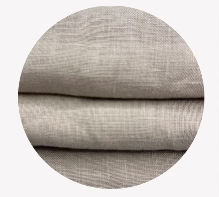 100% linen fabric for upholstery print linen fabric yarn dyed fabric textile raw material