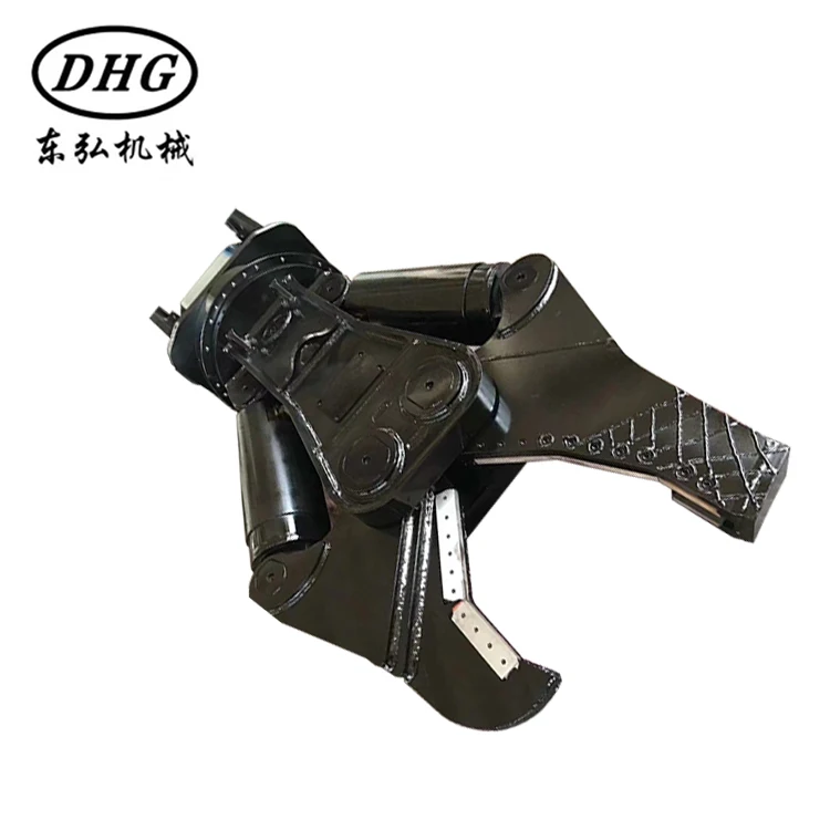 DHG-08 New Construction Machinery Parts Hydraulic Scrap Car Dismantle Shear Suitable For 19-24 ton Excavator