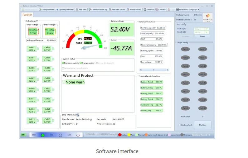 RJ45 to USB Adapter connect BMS battery management system and computer