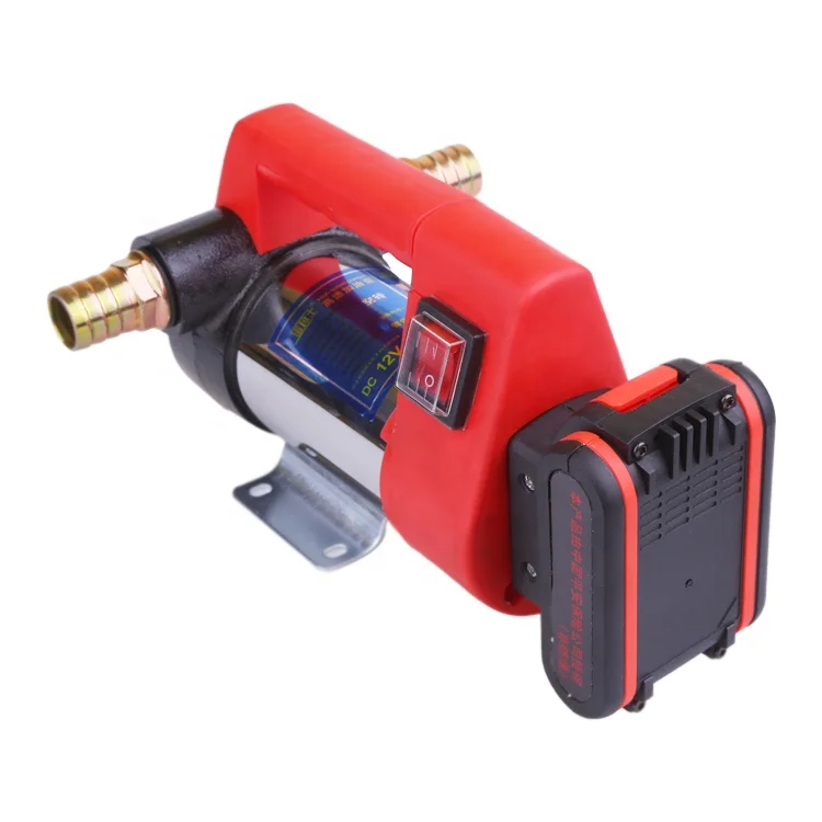 Электрический перезаряжаемый портативный заправочный насос постоянного тока 24 В 175 Вт 260 Аккумуляторный бензиновое масло дизельный керосиновый переносной в комплекте