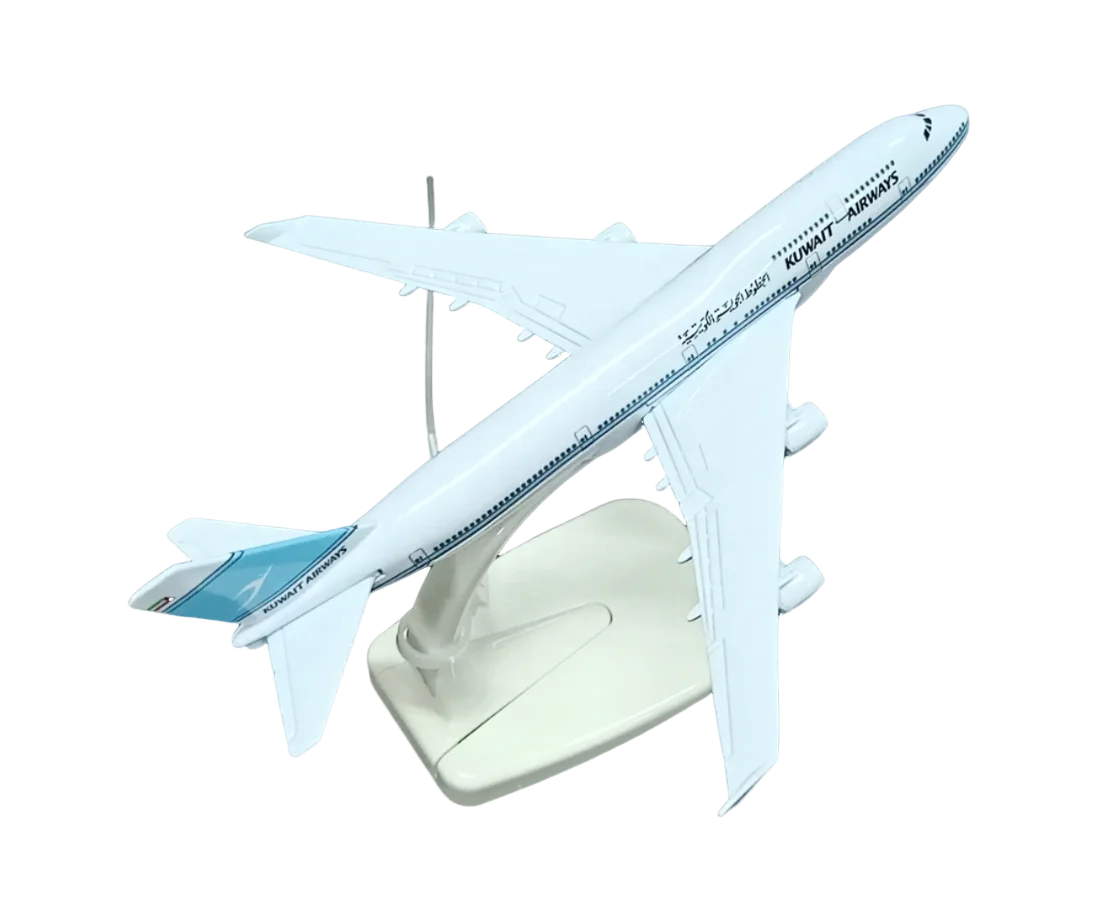 XINYU 16CM B747-400 Aircraft Models Diecast Metal Toys Stimulation Airplane