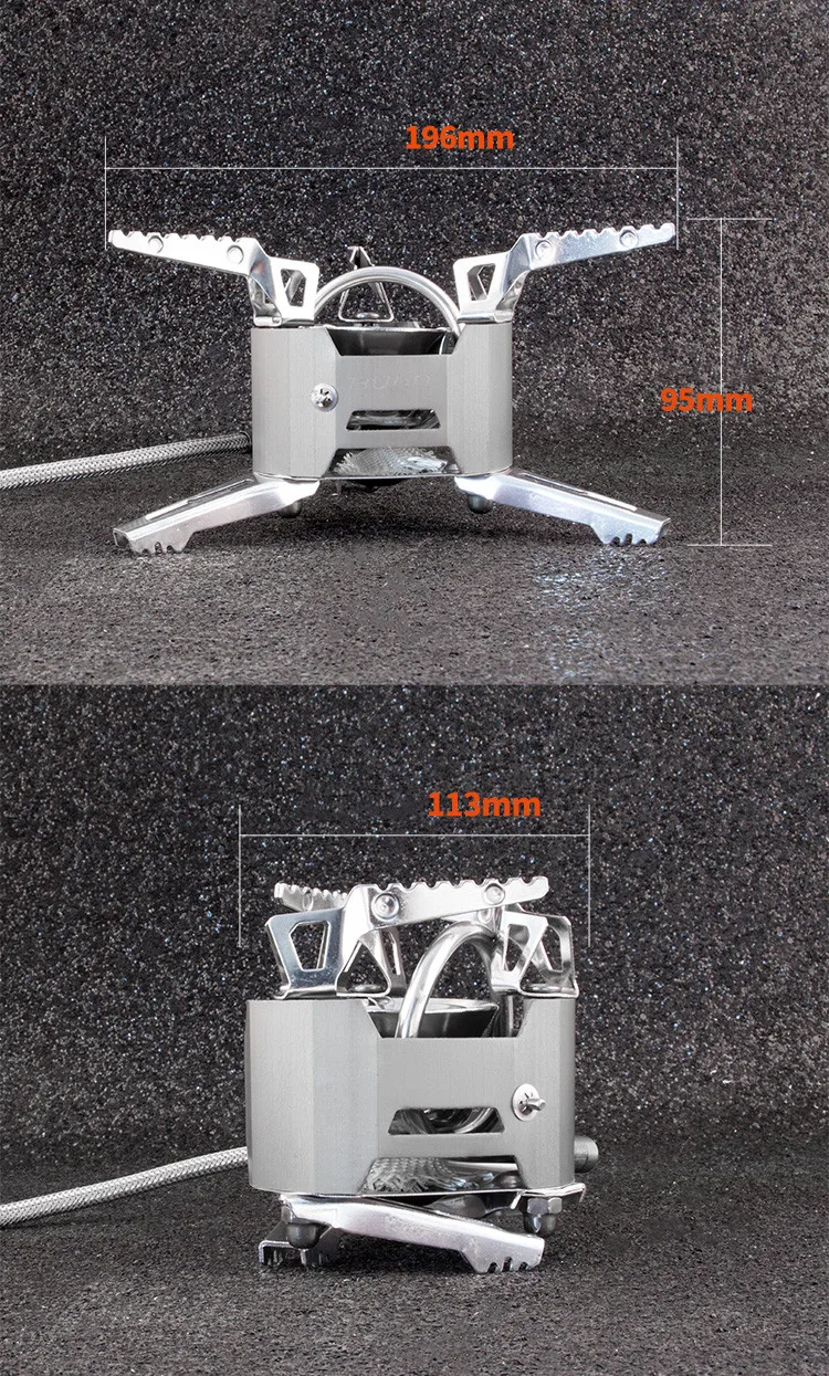 
Hot sale 3000W Outdoor Mini Camping Stove Ultralight Foldable Backpacking Stove outdoor camping cook 