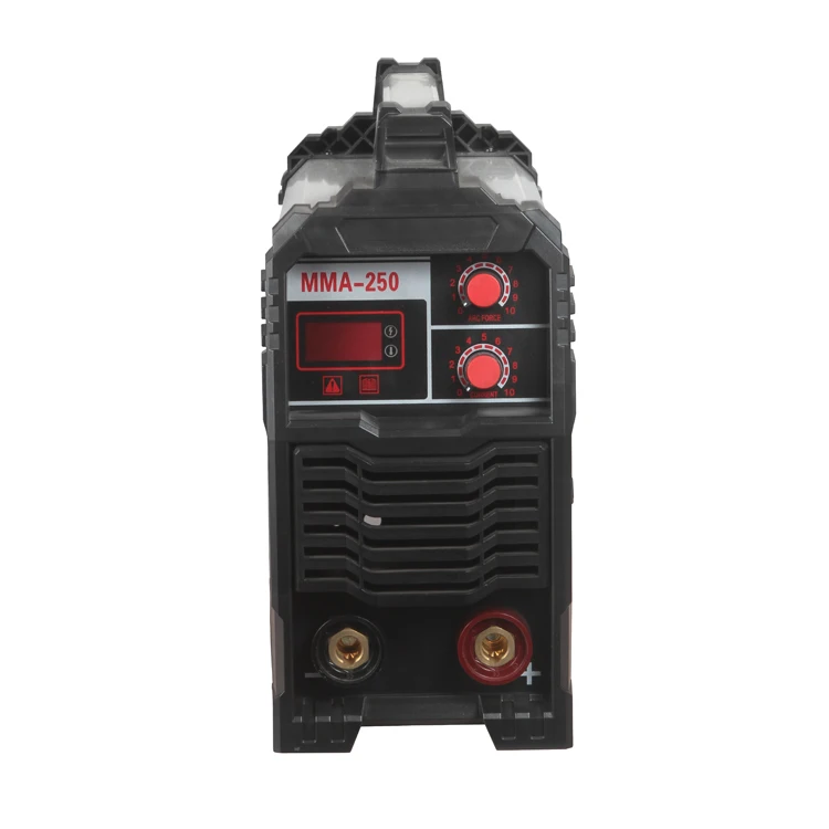 220/380V Dual Voltage Arc Welder IGBT DC Inverter Small Mini Portable Welding Machine MMA-250