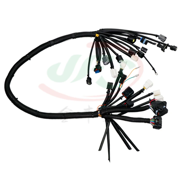 Factory Iso 16949 Wire Harness Jcb Engine Wiring Harness Jvc for Automobile