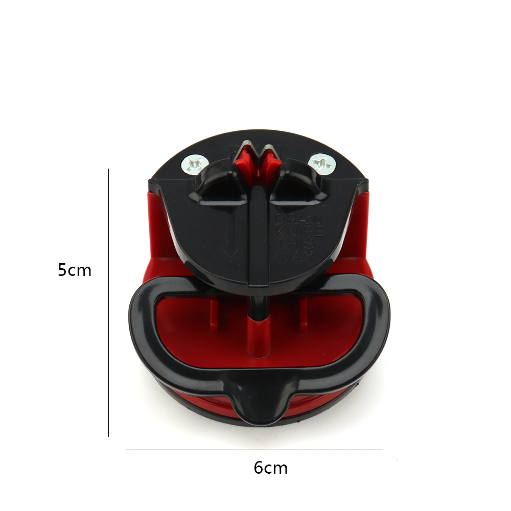 KITCHENCARE Wholesale Manual Knife Scissors Sharpener Tool Grinder Tungsten Kitchen Knives Sharpener with Suction