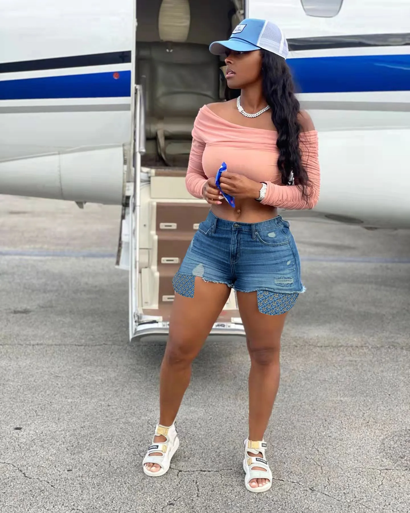 FE222 European and American spring and summer sexy fashion cowboy shorts women rhinestone clothes 2022