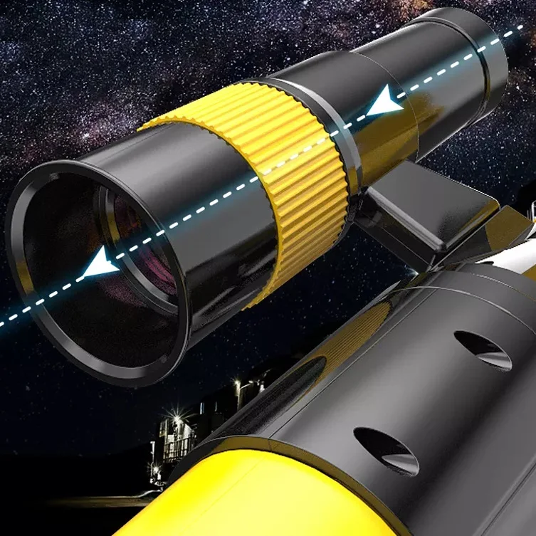 2024 Детский астрономический телескоп маленькая игрушка головоломка Профессиональный Звездный наблюдатель высокой мощности