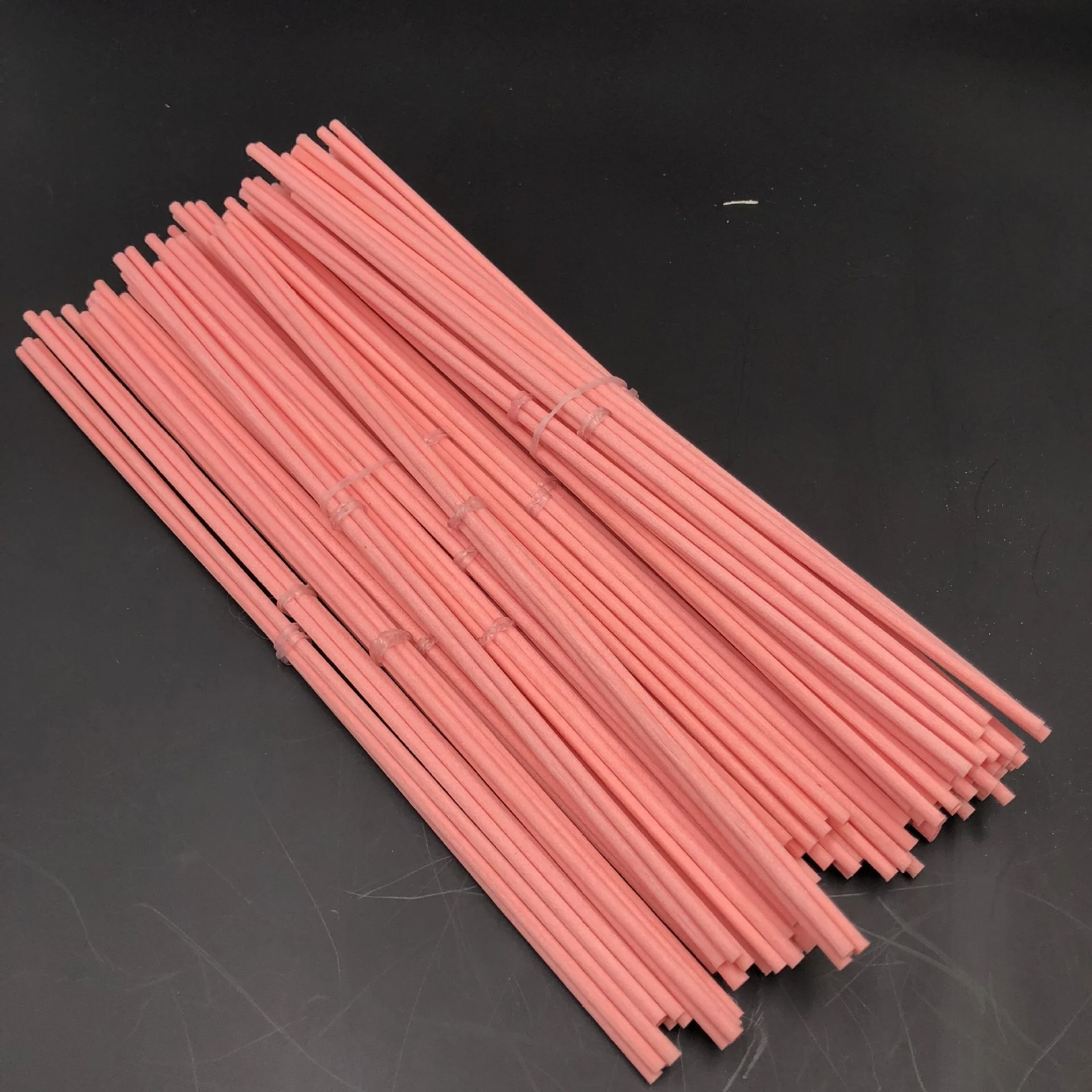 Eco-Friendly 3MM Pink Fragrance Essential Oil Reed Diffuser Carbon Fiber Sticks