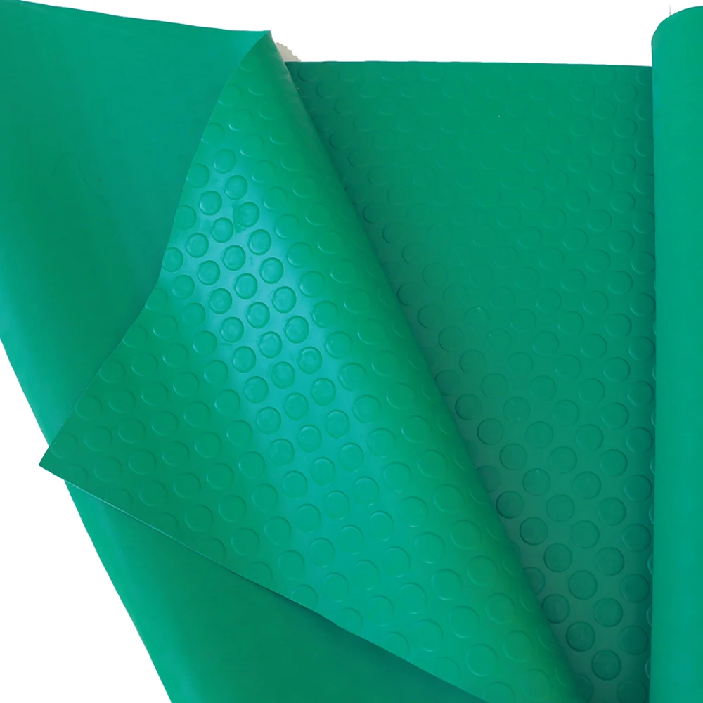 
High quality hot sale anti slip round button rubber sheet 