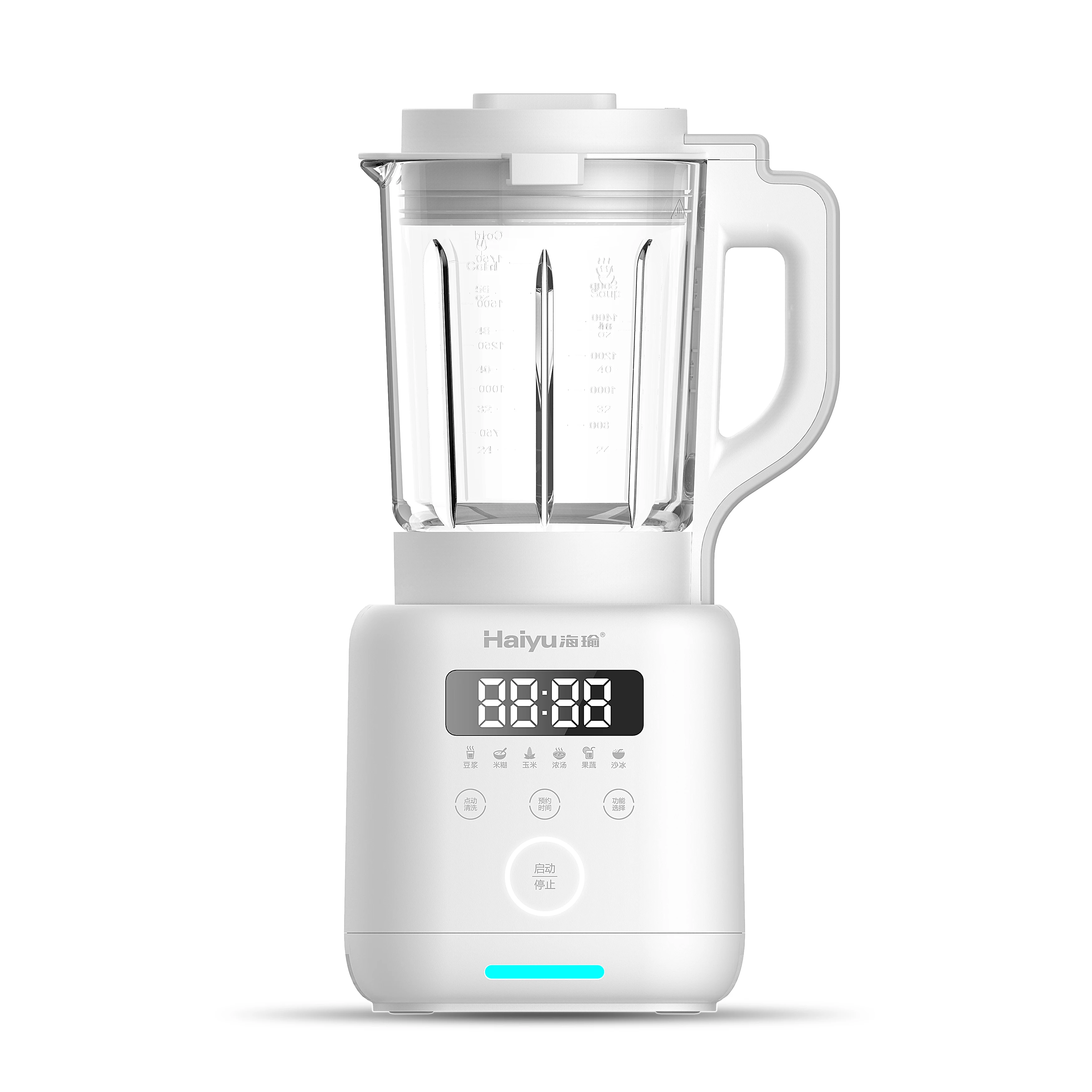220V High Speed Power Ice Frappe Soybean Smoothie Juicer Blender for Household Appliances