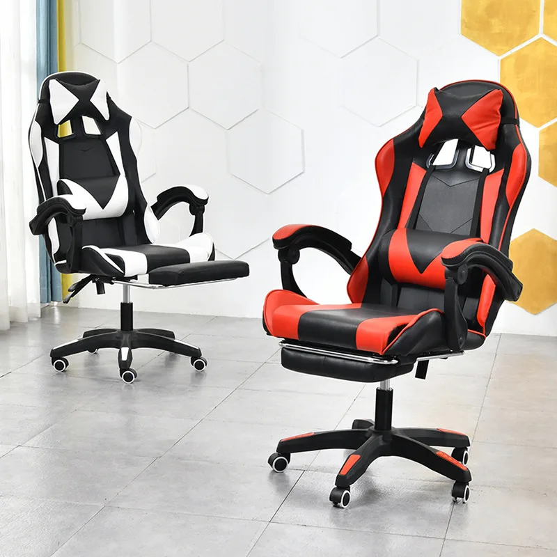 PU Leather Scorpion Pro Black and Red Office Gamer Gaming Chair for Computer PC Game