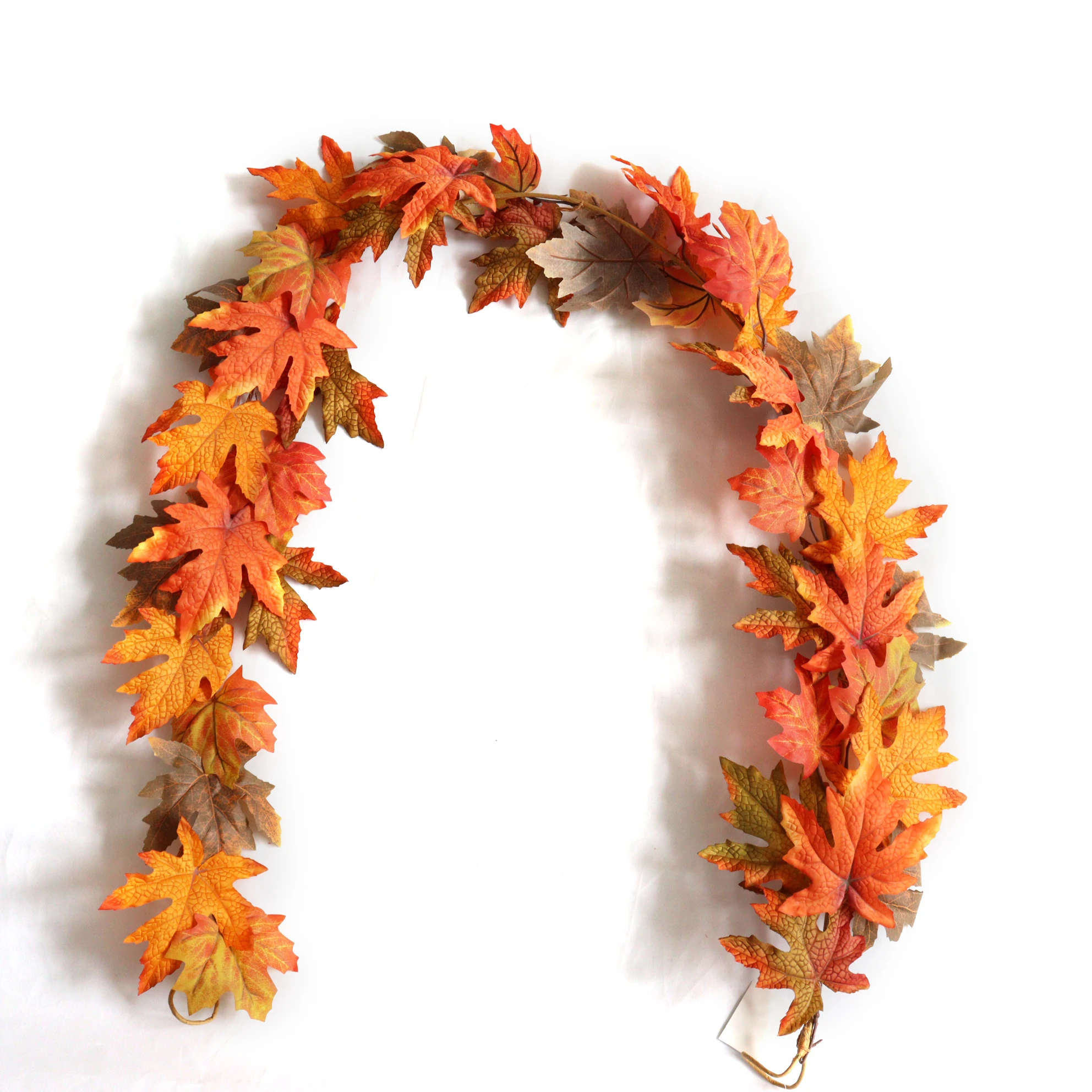New Hot Autumn Season home Decoration Wall hanging Fall Maple Leaves Garland