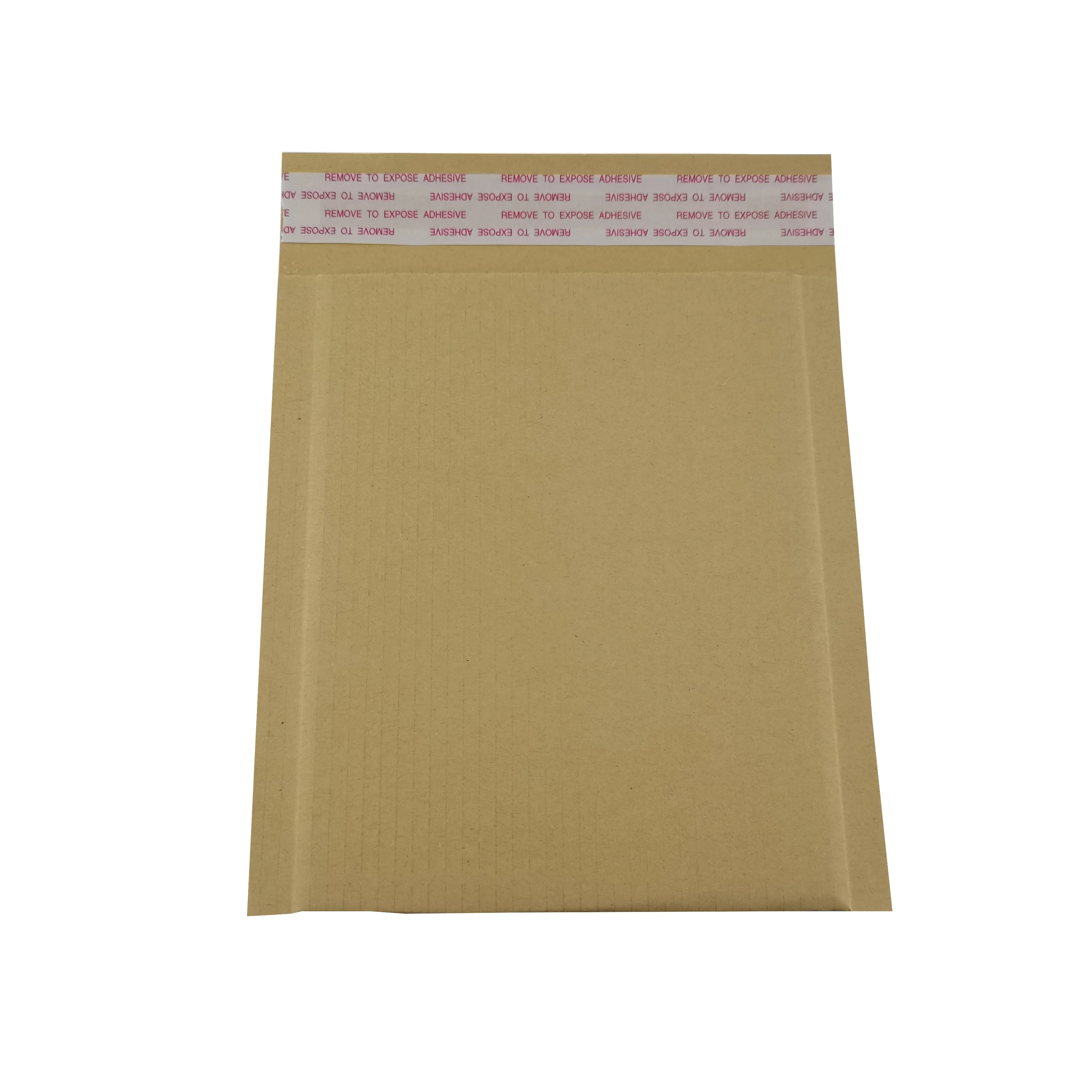 Natural Kraft Bubble Mailers With Self Sealing Tear Resistant For Small Business