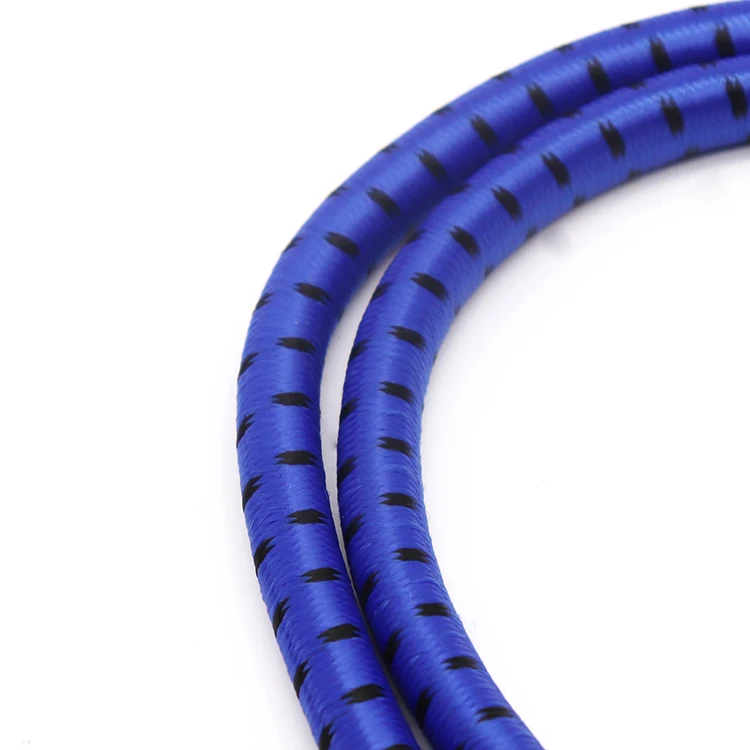 Wholesale modern design high standard multifunctional elastic binding rope blue bungee cord