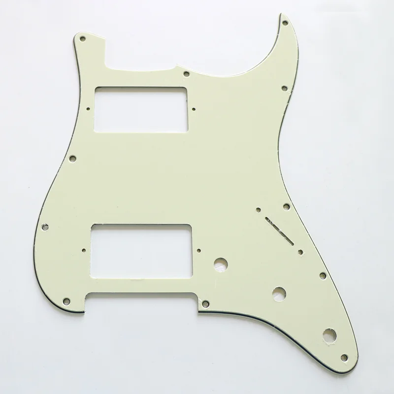 Мятный зеленый HH ST Pickguard в пергаментном цвете для продажи принимает пользовательский шаблон на заказ