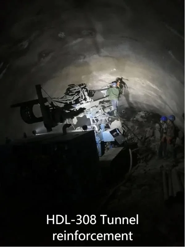 HDL-308 Shed guiding hole Top drifter low maintenance cost borehole drilling rig equipment