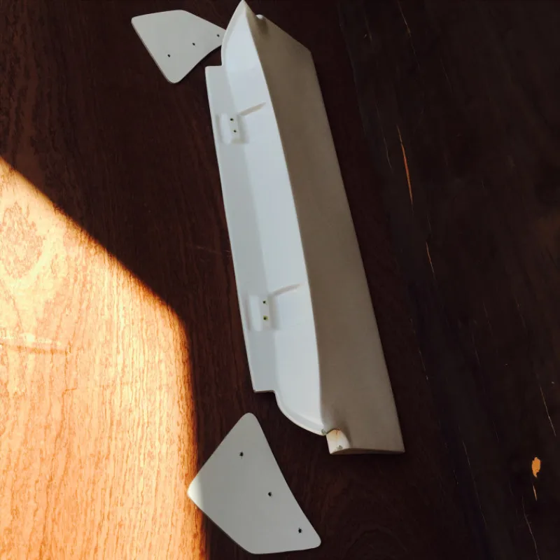 For EG Hatch  back RB style Fiberglass Rear roof spoiler FRP