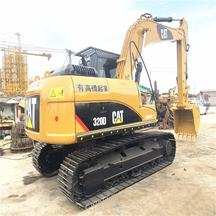 Good used Caterpillar CAT320D crawler excavator. The car is in very good condition, please contact whatsapp +86 18217131407