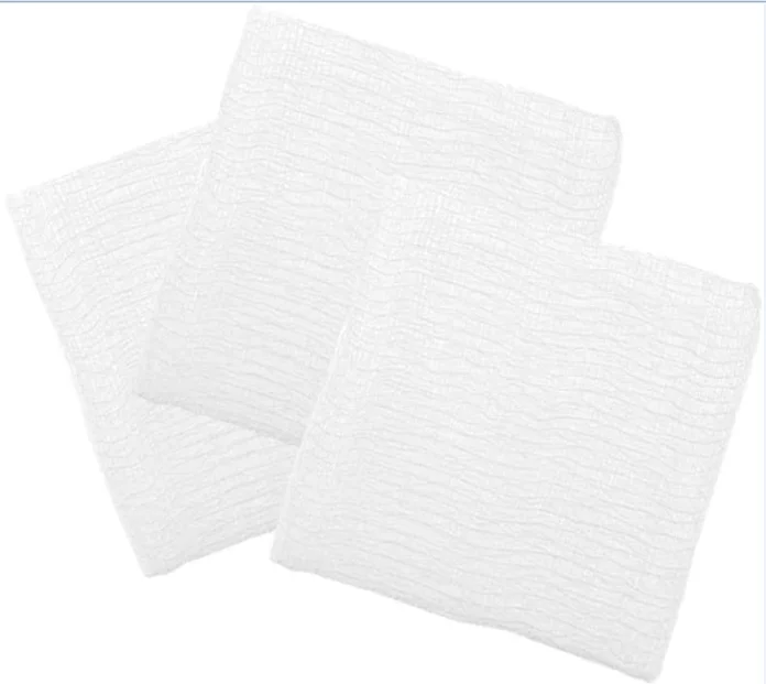 OEM Non sterile First Aid Wound Care Dressing Sponge Medical Plain Gauze Pad 100%Cotton Breathable Absorbent Gauze Swab