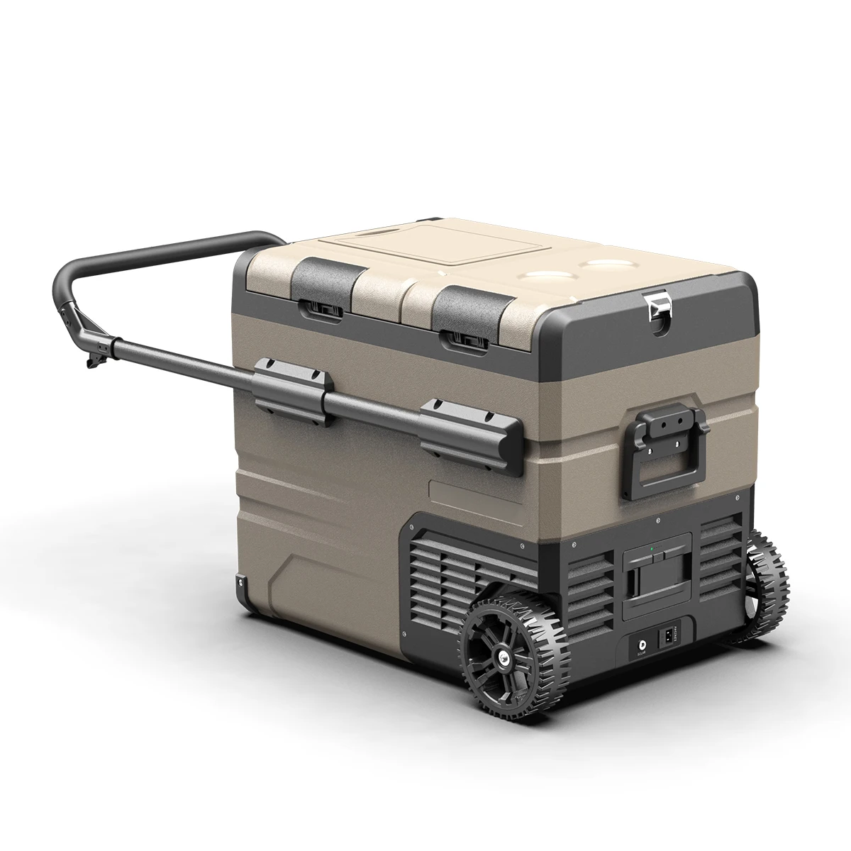 dual zones car fridges ac dc electric car home refrigerator cooler box portable camping freezer