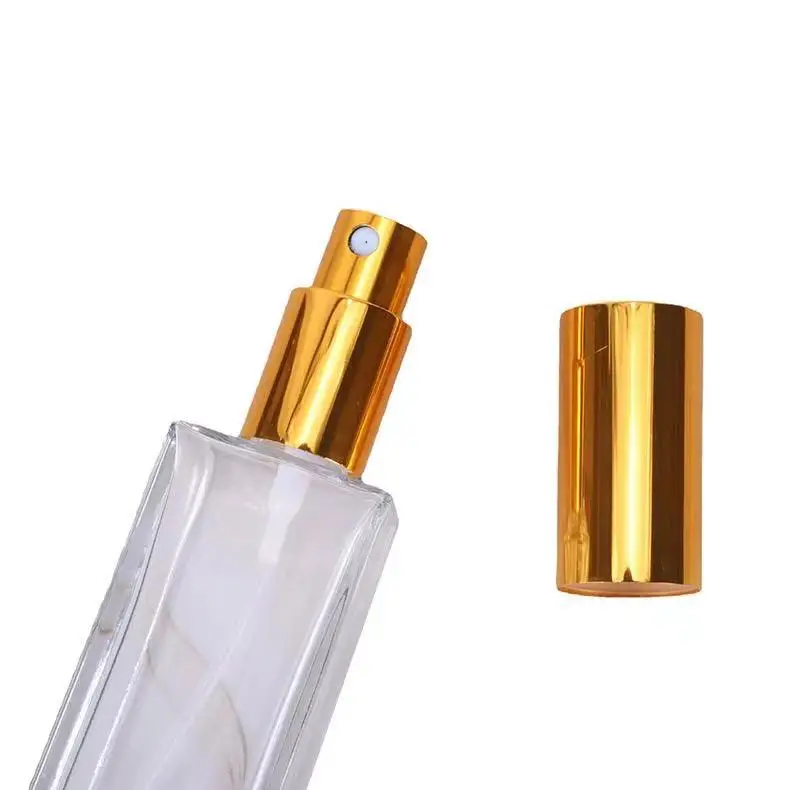 Travel Size Refillable Perfume Bottle No Leak 10ml Glass Portable Refillable Perfume Atomizer Bottle with Spray and Screw Cap