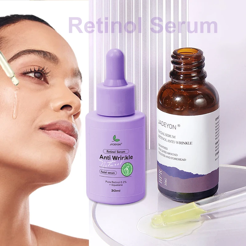 Retinol Serum Hyperpigmentation Organic Hydrating Aging Vitamina C Collagen Acne Whitening Suero Facial Retinol skin care Serum