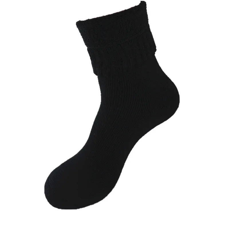 sbamy custom brand bamboo black terry heavy duty bamboo work socks for men