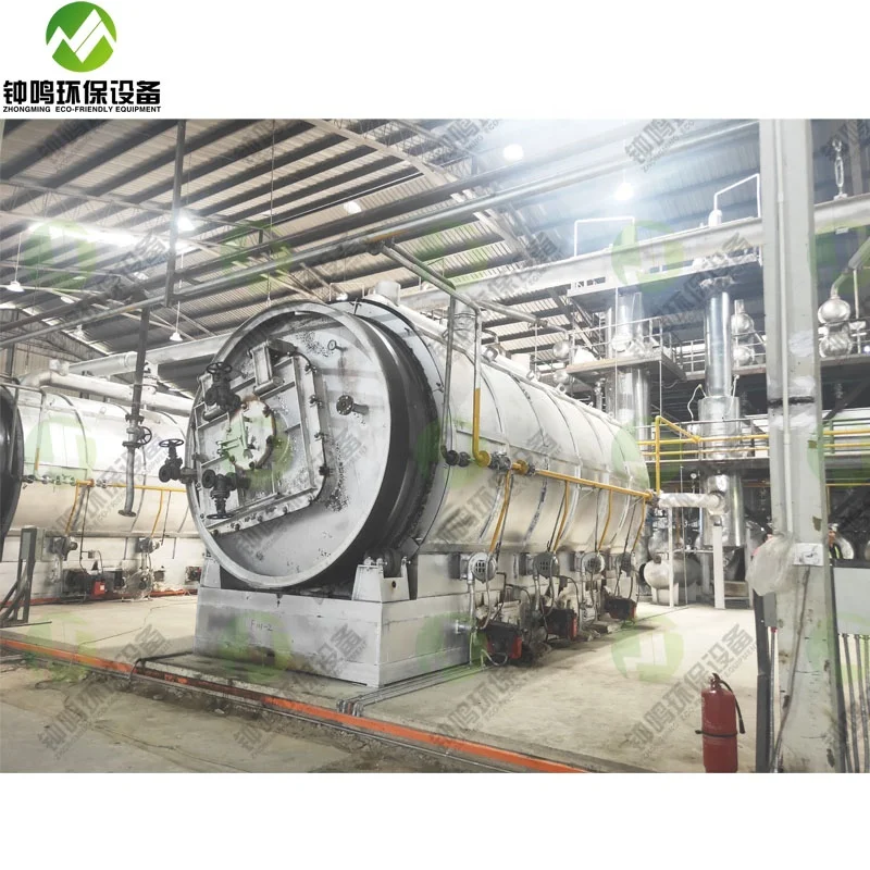 Oil Oiling System Machine Waste Plastic Diesel Distillation Machine Manufacturing Plant,waste Oil Recycling 10~260 Tons Optional