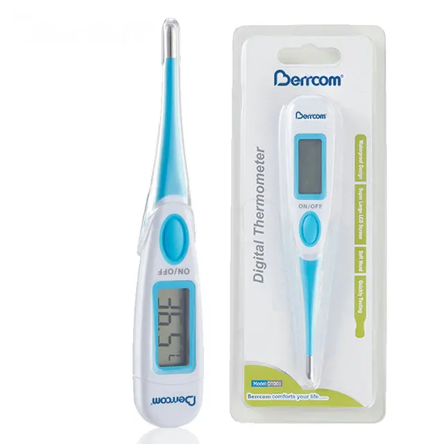 Waterproof medical devices digital thermometer oral