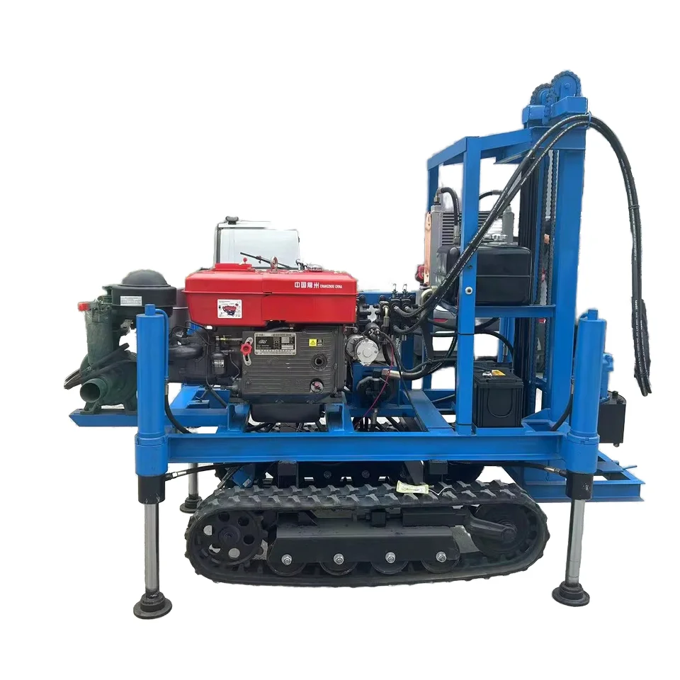 Small Hydraulic Well Drilling RIGS Adapted to Different Geological Conditions and Complex Terrain Are Popular in China