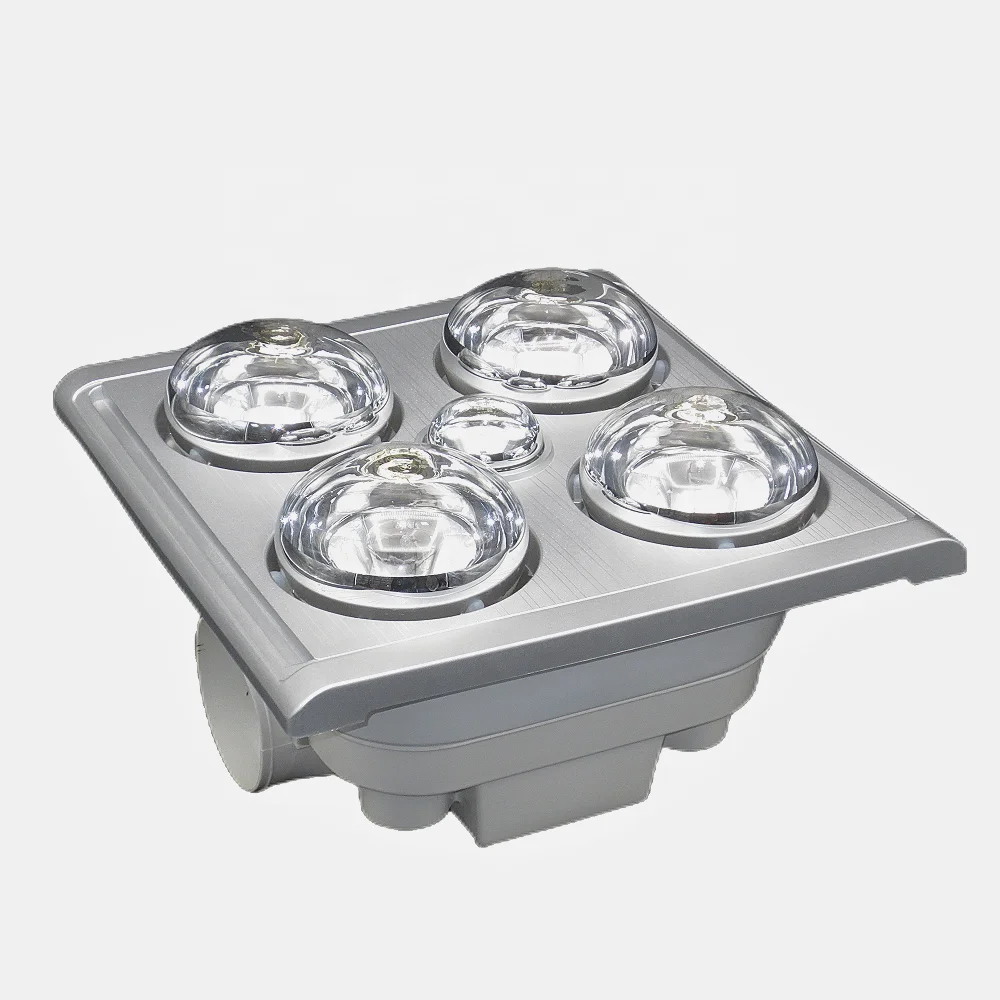 SDIAO Factory made infrared lamp bathroom heater with exhaust fan and LED light  3-in-1 ceiling mounted electric heater