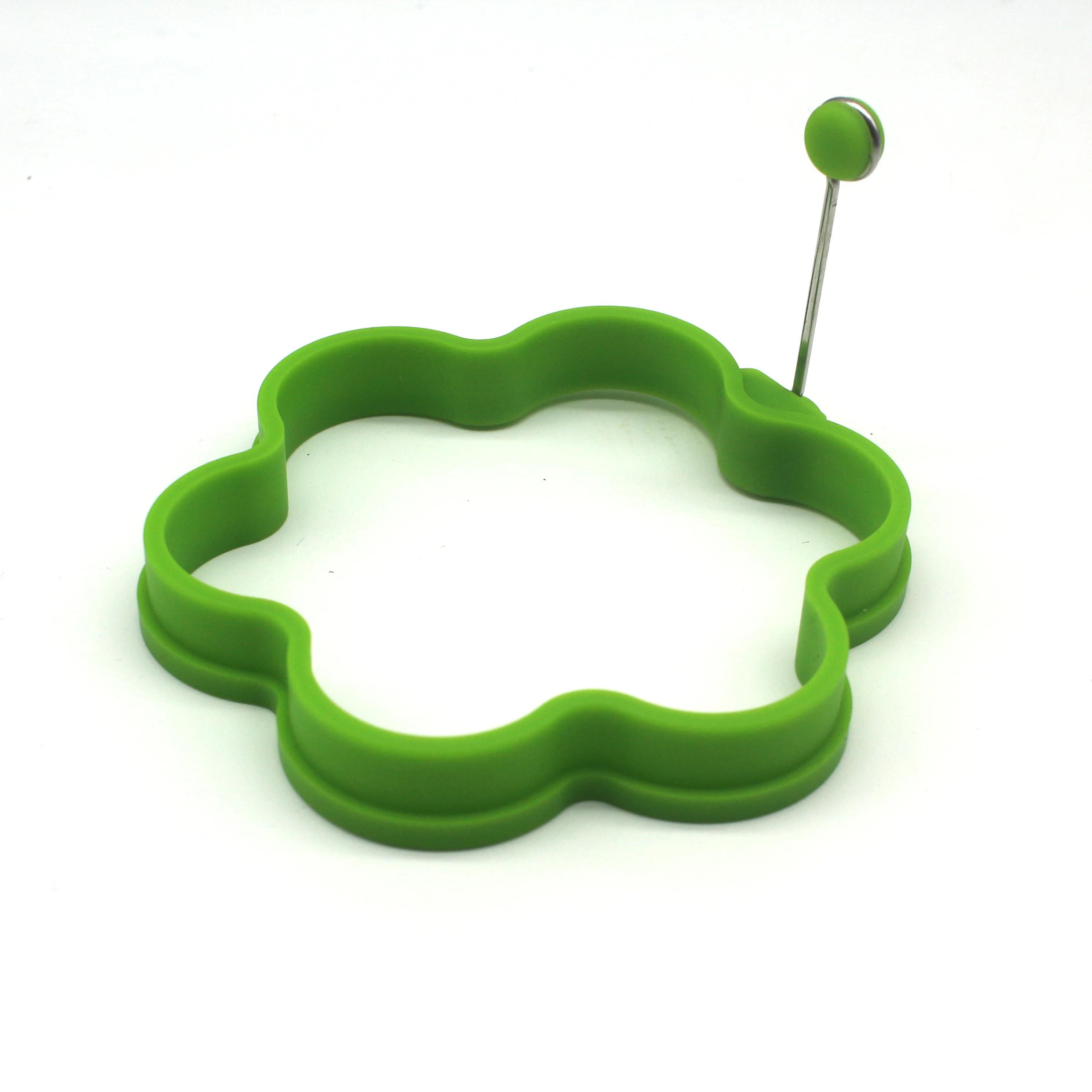 Hot Sale Food Grade Silicone Kitchen Utensils Star Shape Silicone Egg Rings Mold