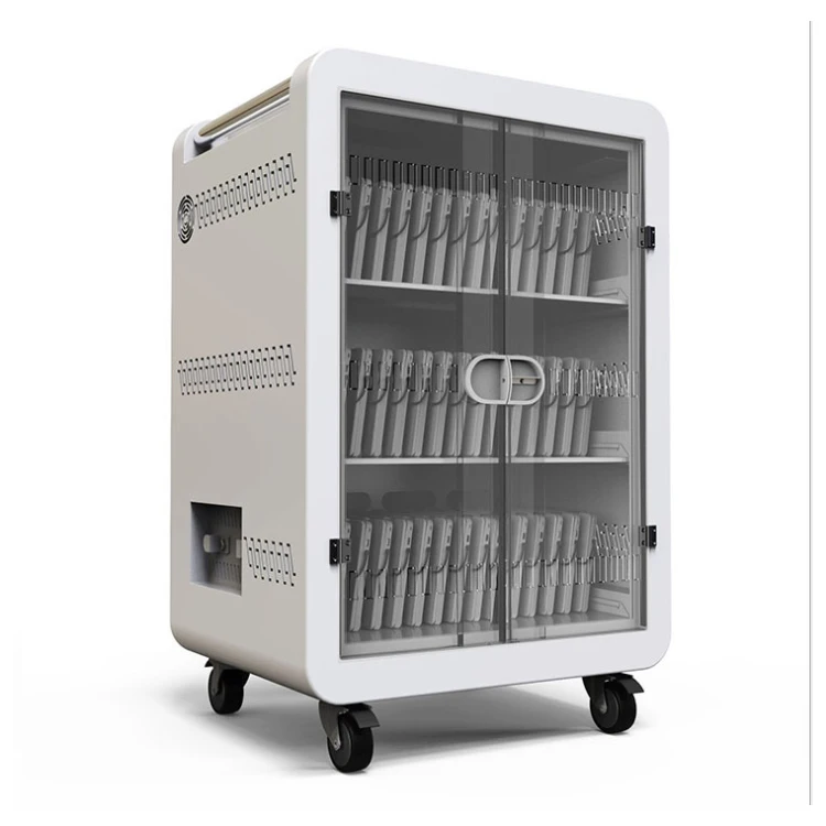 School Educational Equipment 42 Bay Chromebook Tablet Mobile Laptop Notebook Storage Charging Cabinet