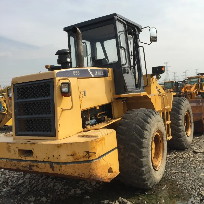 Wheel Loader CLG855 6ton Front Wheel Loader Exported to Canada with Cheap Price